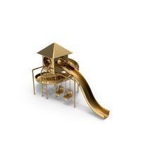 Gold Playground Toys PNG & PSD Images