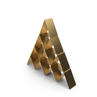 Gold Playing Card Tower PNG & PSD Images