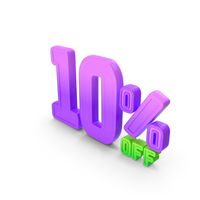 10 Percent Discount Offer Sale Icon PNG & PSD Images
