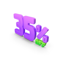 35 Percent Discount Offer Sale Icon PNG & PSD Images