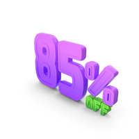 85 Percent Discount Offer Sale Icon PNG & PSD Images