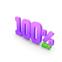 100 Percent Discount Offer Sale Icon PNG & PSD Images