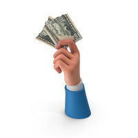 Cash US 50 Dollar Money Split Note Hand Hold PNG & PSD Images