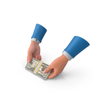 Giving US 50 Dollar Money Lot Bill Hand Hold PNG & PSD Images