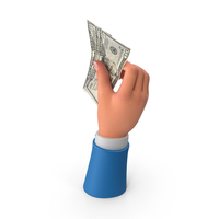 Hand Hold Money Bill US 50 Dollar PNG & PSD Images