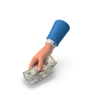 Hand Give Money Bill US 50 Dollar PNG & PSD Images