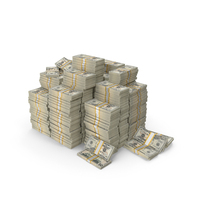 Heavy Cash US 50 Dollar Money Lots PNG & PSD Images