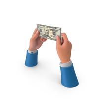 Single US 50 Dollar Money Note Hand Hold PNG & PSD Images