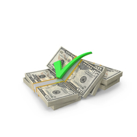 Tick Mark US 50 Dollar Money Notes Currency PNG & PSD Images