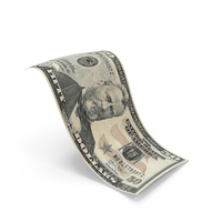 US 50 Dollar Money Note Falling PNG & PSD Images