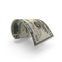 US 50 Dollar Note Fly Money PNG & PSD Images