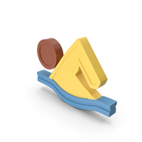 Fitness Swimming Icon PNG & PSD Images