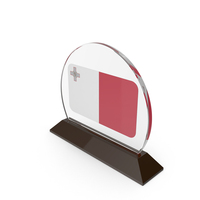 Malta Flag Trophy PNG & PSD Images