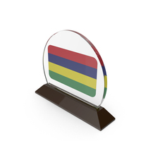 Mauritius Flag Trophy PNG & PSD Images