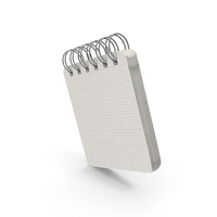 Diagonal Spiral Notebook With Graph Pages PNG & PSD Images