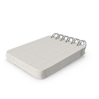 Spiral Notebook Lying On The Ground With Graph Pages PNG & PSD Images