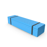 Folded Camping Mat Blue PNG & PSD Images