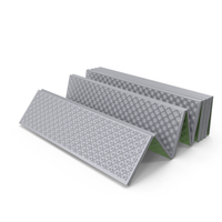 Foldable Foam Sleeping Pad Grey PNG & PSD Images