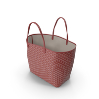 Goyard Classic Tote Bag Red PNG & PSD Images