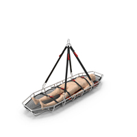 Helicopter Rescue Litter With Manikin PNG & PSD Images