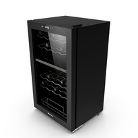 Luxury Wine Fridge With Ace Of Spades PNG & PSD Images