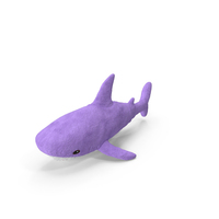 Soft Shark Toy Purple Color PNG & PSD Images