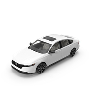 White Honda Accord 2025 PNG & PSD Images