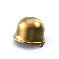 Gold Soldier Helmet PNG & PSD Images