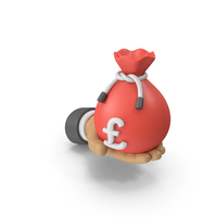 Hand Give Pond Money Bag Icon PNG & PSD Images