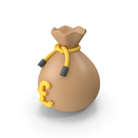 Pound Money Bag Icon PNG & PSD Images