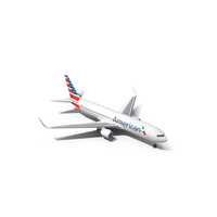 American Airlines Boeing 767-300 PNG & PSD Images