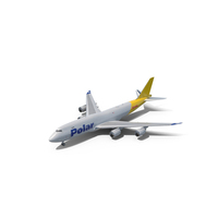 Boeing 747-8 DHL Polar Air Cargo PNG & PSD Images