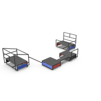 Compact Parkour Obstacle Course PNG & PSD Images