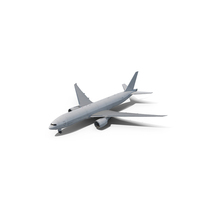 Commercial Freighter Airplane Boeing 777 PNG & PSD Images