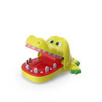 Crocodile Dentist Toy Yellow PNG & PSD Images