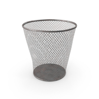 Crumpled Waste Paper Basket PNG & PSD Images