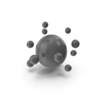 Black Balls Spheres PNG & PSD Images