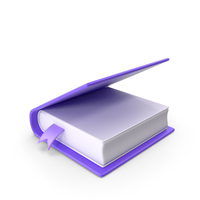 Book Cartoon Half Opened PNG & PSD Images