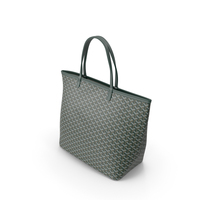 Goyard St Louis Medium Tote Deep Green PNG & PSD Images