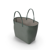 Goyard St Louis Open Tote Emerald PNG & PSD Images