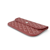 Goyard St Louis Pouch Carmine Red PNG & PSD Images