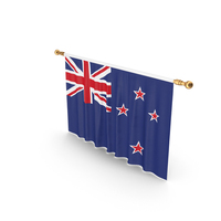 New Zealand Country Flag Hanging PNG & PSD Images
