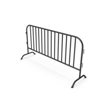 Black Stainless Steel Barrier PNG & PSD Images