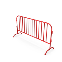 Red Stainless Steel Barrier PNG & PSD Images