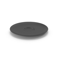 Black Tea Cup Plate PNG & PSD Images