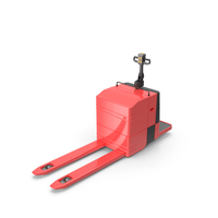 Electric Warehouse Pallet Jack PNG & PSD Images