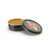 Brown Shoe Polish In Metal Can PNG & PSD Images