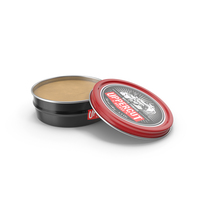 Uppercut Deluxe Matte Finish Pomade Open Can PNG & PSD Images