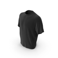 Black Oversize T Shirt Men PNG & PSD Images