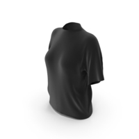 Black Oversize T Shirt Women PNG & PSD Images